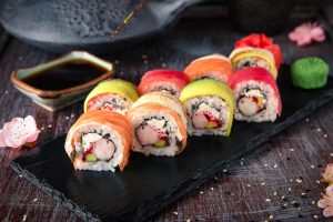 sushi rolls